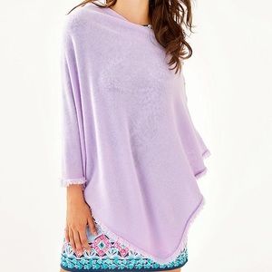 NWT Lilly Pulitzer Harp Cashmere Fringe Wrap